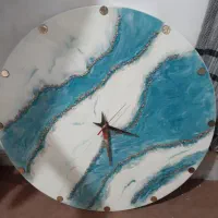 ساعت دیواری رزینی