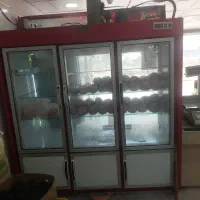 یخپال فریزر ویترینی دوطرف شیشه