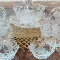 سرویس کریستال ۱۴ پارچه سوگا ژاپن