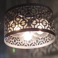لوستر|لوستر و چراغ آویز|شیروان (خراسان), |دیوار