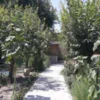 باغچه ویلا هشتگرد قاسم آباد بزرگ روستای حاجی بیگ