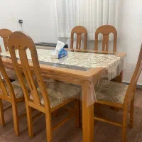 مبل ۸ نفره و میزناهارخوری ۶ نفره