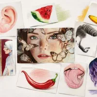 آموزش مدادرنگی حضوری(از پایه تا حرفه ای)
