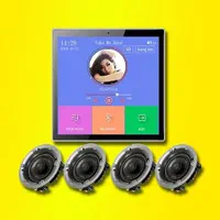 پکیج صوتی به همراه آپلی فایر مدل AMT و اسپیکر سقفی