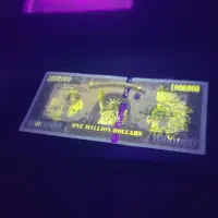 اسکناس ۱ ملیون دلاری کاغذ کتان دستگاهی