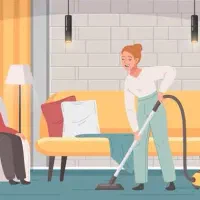 نظافت منزل توسط خانم، برای بانوان و خانواده‌