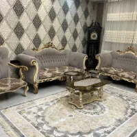مبل سلطنتی و میز پذیرایی
