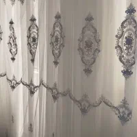 پرده دانتل ۳متر و نیم