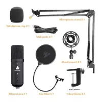 میکروفون ماونو Maono AU-PM401 و هدفون AKG-K52