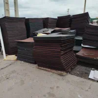 کفپوش گرانولی لاستیکی چمن مصنوعی پارکی تاتامی کد۳۴