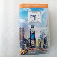 NEW YORK TIN BOX DOUBLE DIPPED CHOCOLATE PEANUTS
