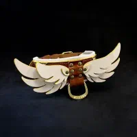 طرح فرشته چرم اورجینال دست ساز