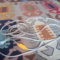ریسه LED انبه ای به همراه تبدیل کننده برق ریسه
