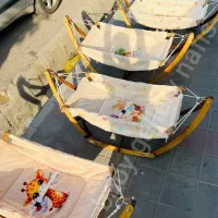 گهواره سنتی سیسمونی نوزاد تخت کنار مادر مدل r