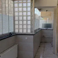 شیشه بالکن ریلی باپروفیل ویراق درجه یک