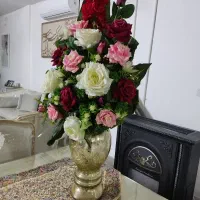 گلدان و گل|گل مصنوعی|مشهد, گاز|دیوار