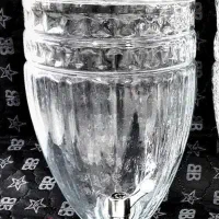 کلمن شیشه ای ۵ لیتری در سه طرح متفاوت