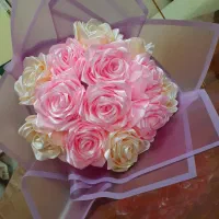 دسته گل رز ربانی