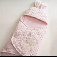 پتوی قنداقی مخمل برند بیبی لایک ترکیه