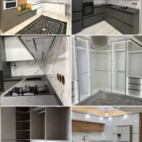 کابینت کمد جاکفشی کتابخانه سرویس خواب میزTVتعمیرات