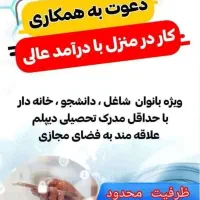 جذب نیروی آنلاین ویژه بانوان