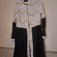 شلوار کتان ومانتو