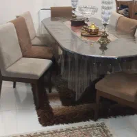 ناهار خوری 8 نفره. بسیار سالم و در حد