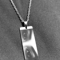 حکاکی چشم استیل رنگ ثابت