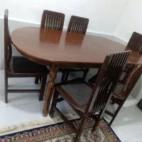 میز ناهارخوری صندلی چوبی