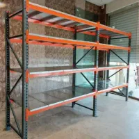 قفسه ایزی راک پایه آبی بازو نارنجی