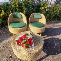 صندلی حصیری سیار