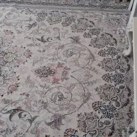 فرش ۱۲ متری ۱۲۰۰ شانه نخ اکرولیک گل برجسته
