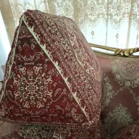 پشتی سنتی مثلثی ترمه