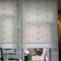 پرده زبرا در حد نو