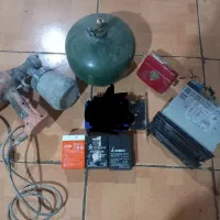 یکسری ابزار الات لوازم اضافه انبار