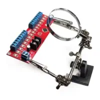 گیره مونتاژ ذره‌بین‌دار مناسب لحیم کاری