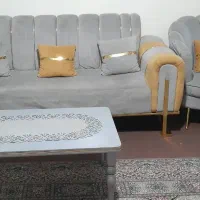 مبل راحتی چستر صدفی