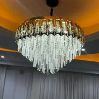 لوستر ال ای دی سه حالته نو با لامپ