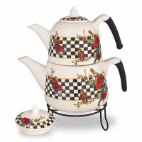 کتری قوری چینی (شعله مستقیم)