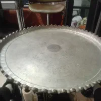 سینی فرمایش  قدیمی   مسی.
