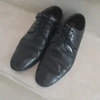 کفش اداری مجلسی چرم رسمی کارکرده در حد نو