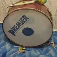 طبل همراه با دسته