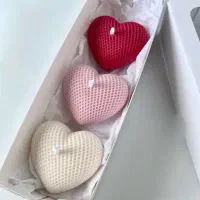 شمع قلب حصیری