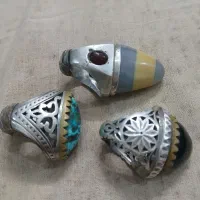 انگشتر درشت نقره