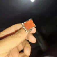 انگشتر عقیق دست ساز یمنی