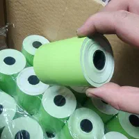 رول سبز رنگ برای فیش پرینتر رستورانی