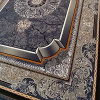 فرش۱۲ متری نو آکبند نخ نسوز  / فرش فانوس