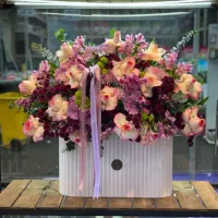 باکس گل و دسته‌گل با ارسال فوری