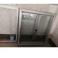 پنجره آلومینیوم ریلی کشویی