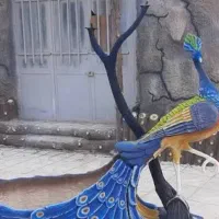مجسمه سیمانی آبنما الاچیق شومینه منقل باربیکیو